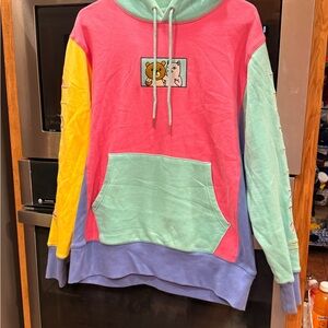 RIPNDIP Colorful Patchwork Hoodie
